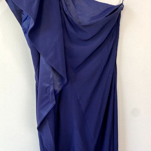 Maje Asymmetrical One Shoulder Dress S - Picture 4 of 13